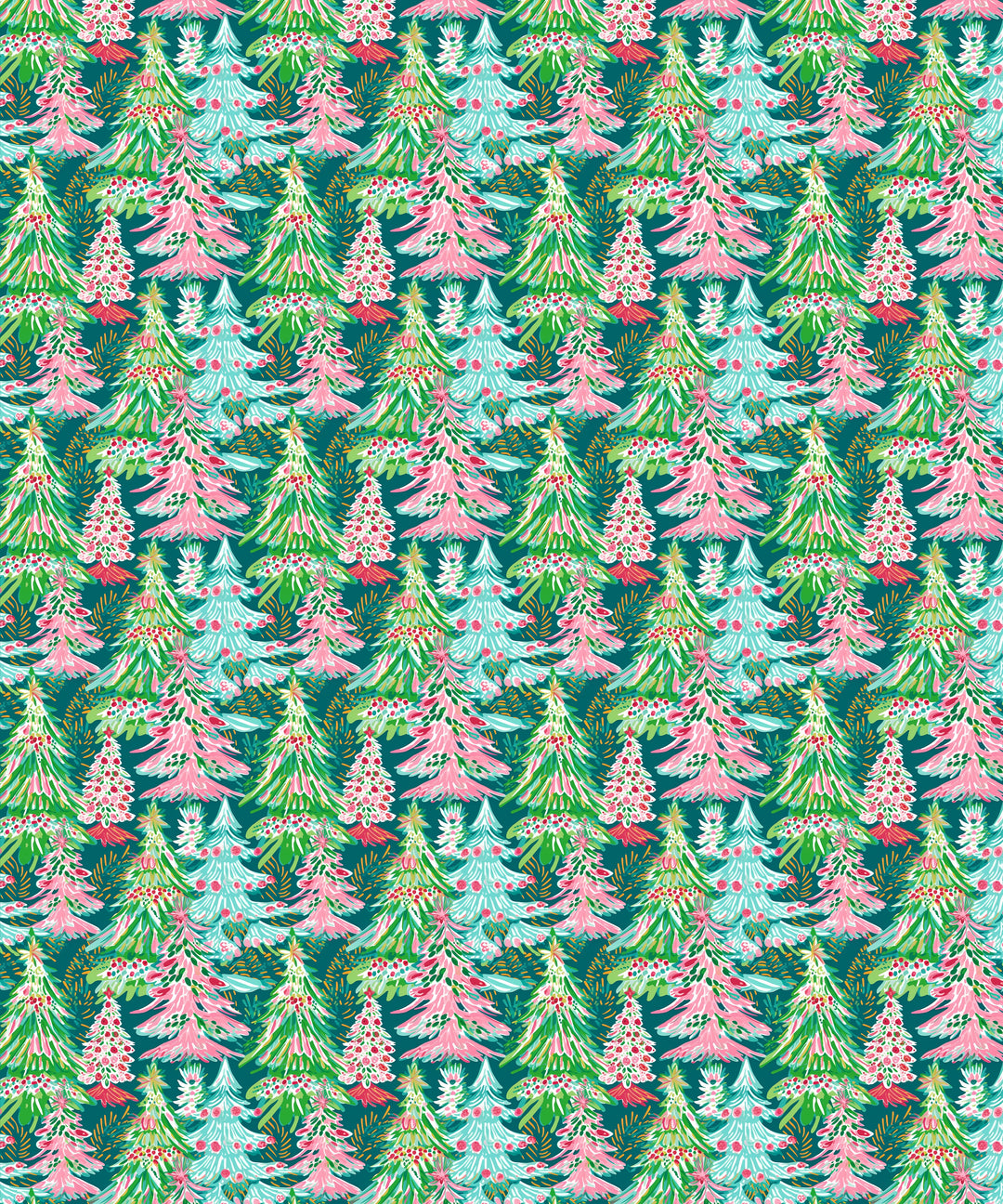 Brushstroke Merry Trees
