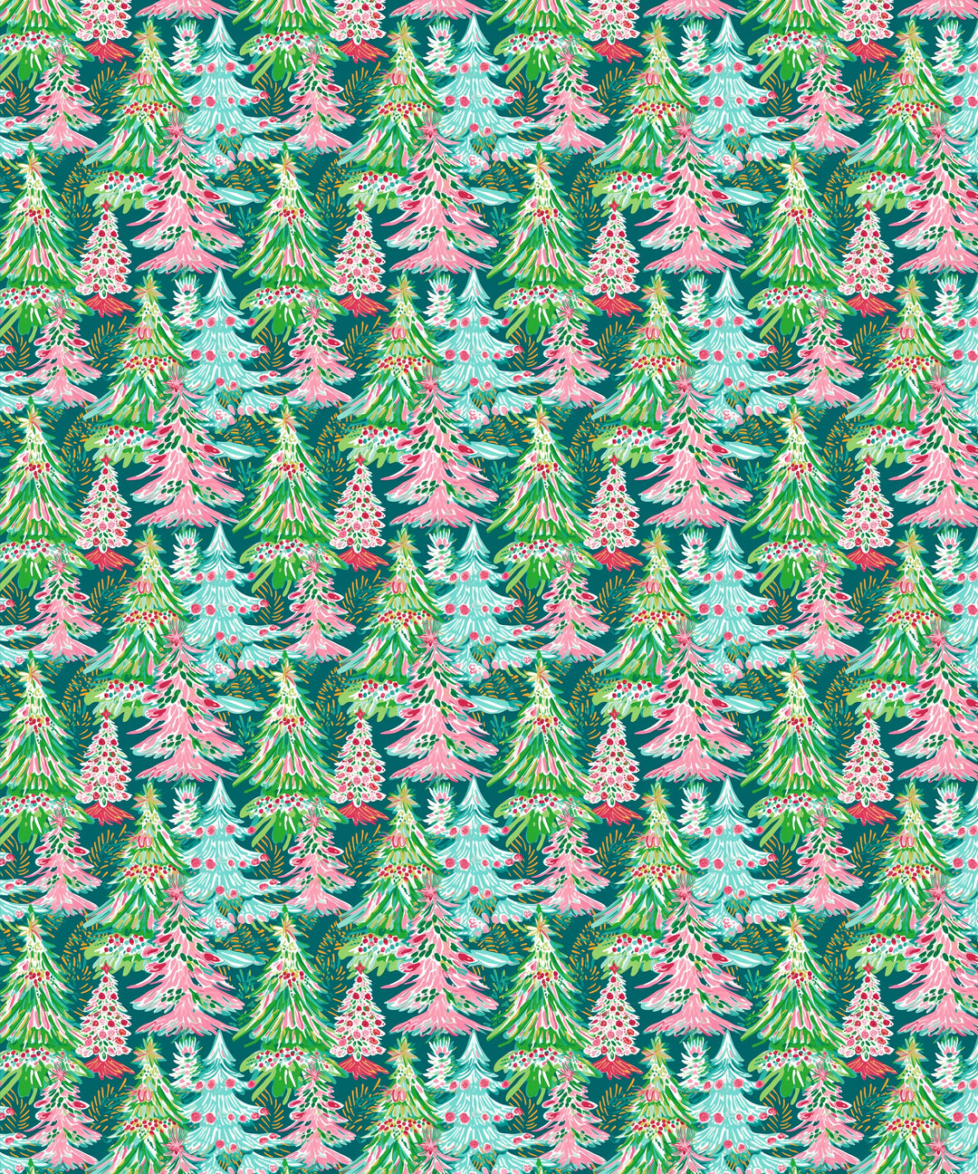 Brushstroke Merry Trees
