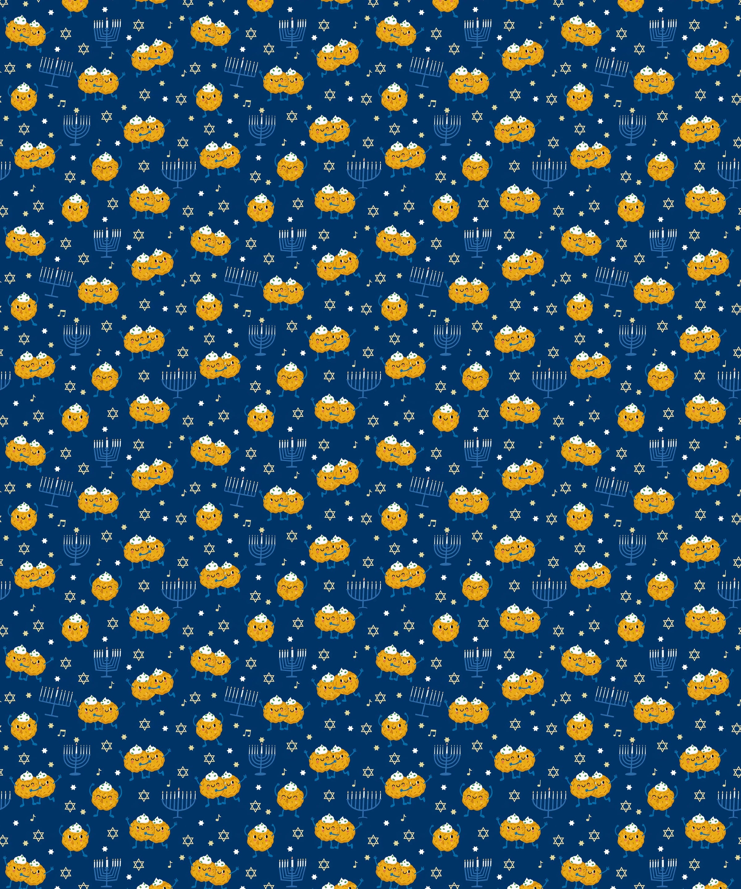 Hanukkah Latke Family Matching