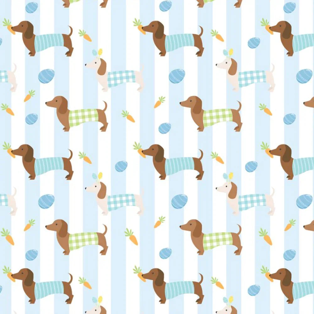 Custom Name Easter Dachshunds Family Matching