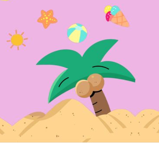Personalised Fruits Palm Tree Marine Animals