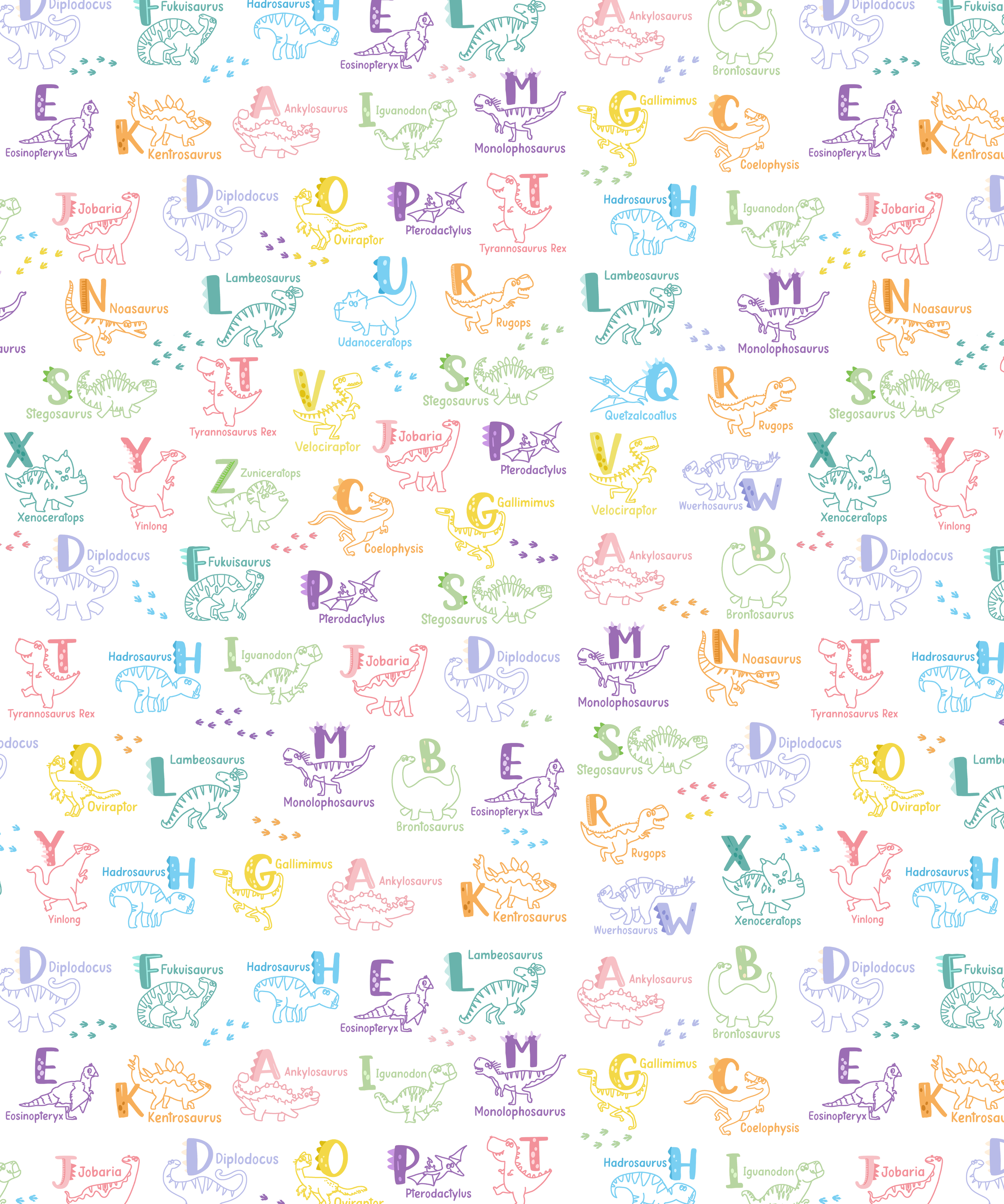 Dino Alphabet ABC