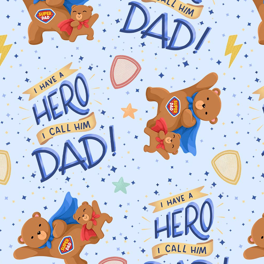 I Have A Hero Daddy & Me Matching