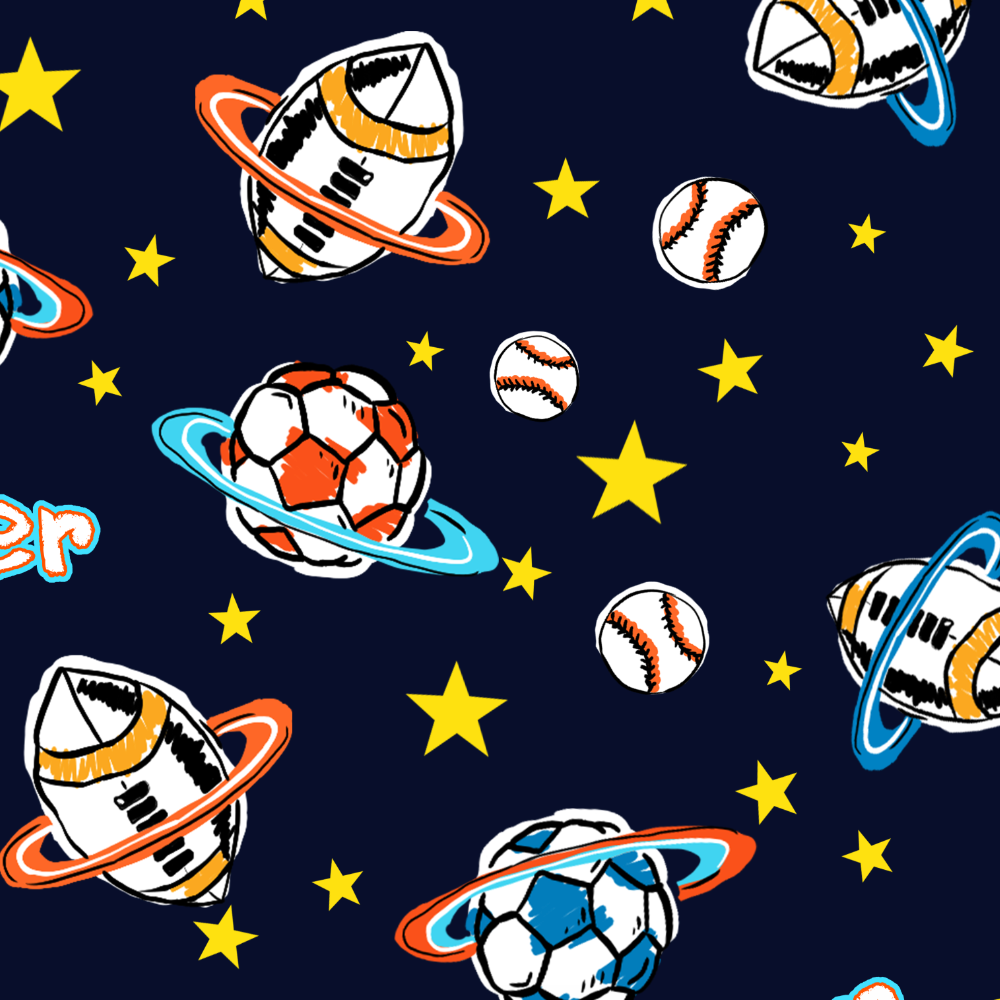 Custom Name Space Sport