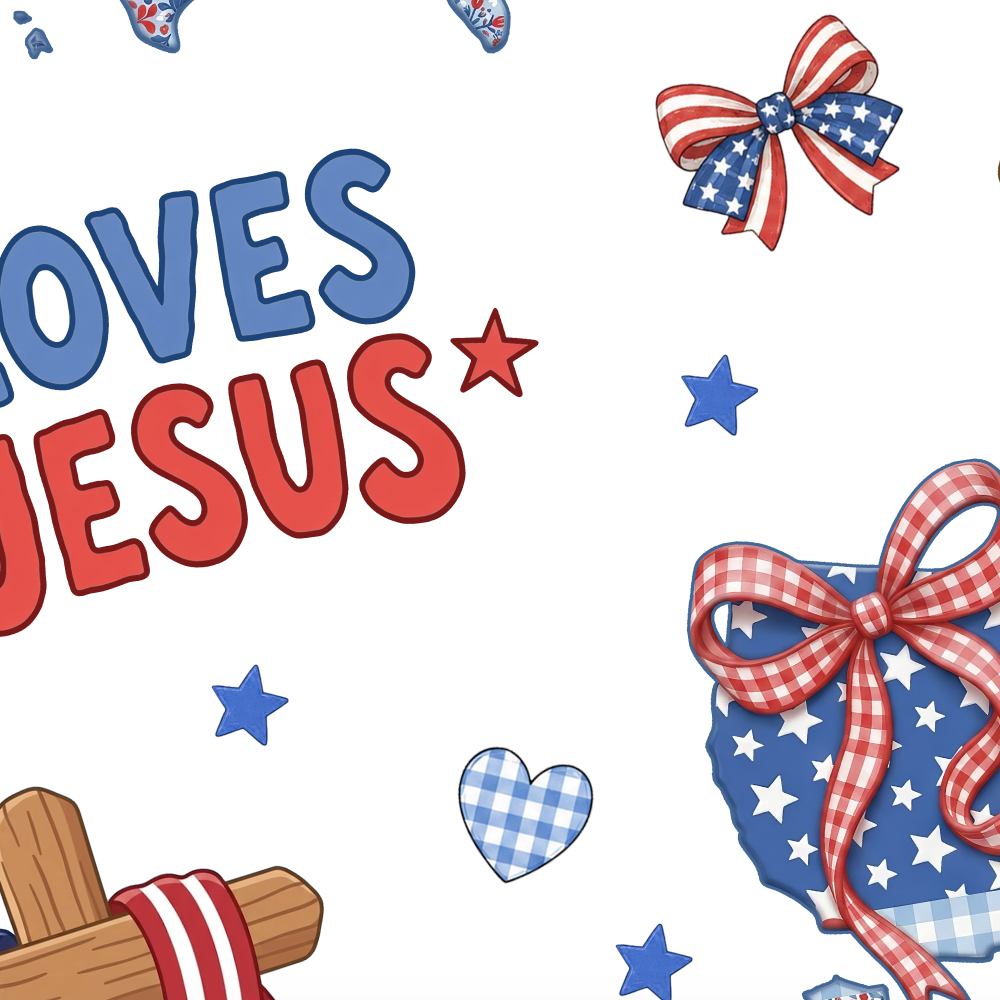 Loves Jesus And America Too