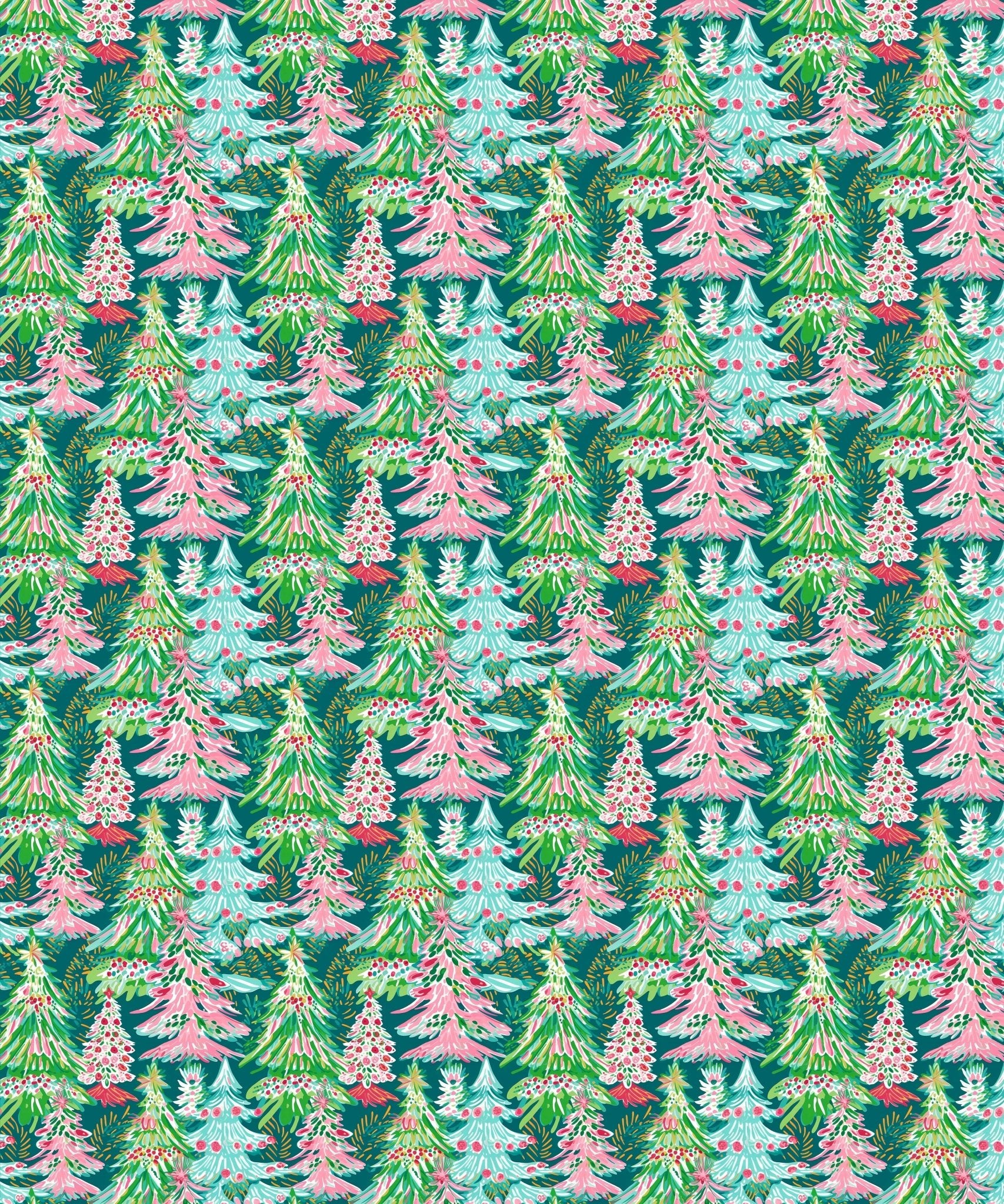 Brushstroke Merry Trees - Zumbamboo