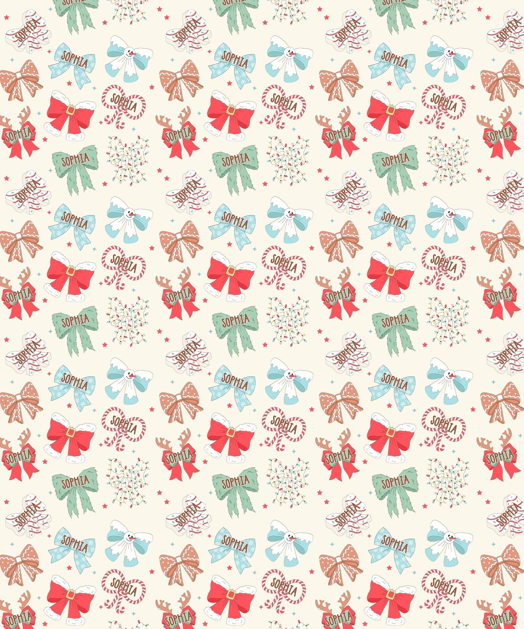 Custom Retro Bowl Christmas - Zumbamboo