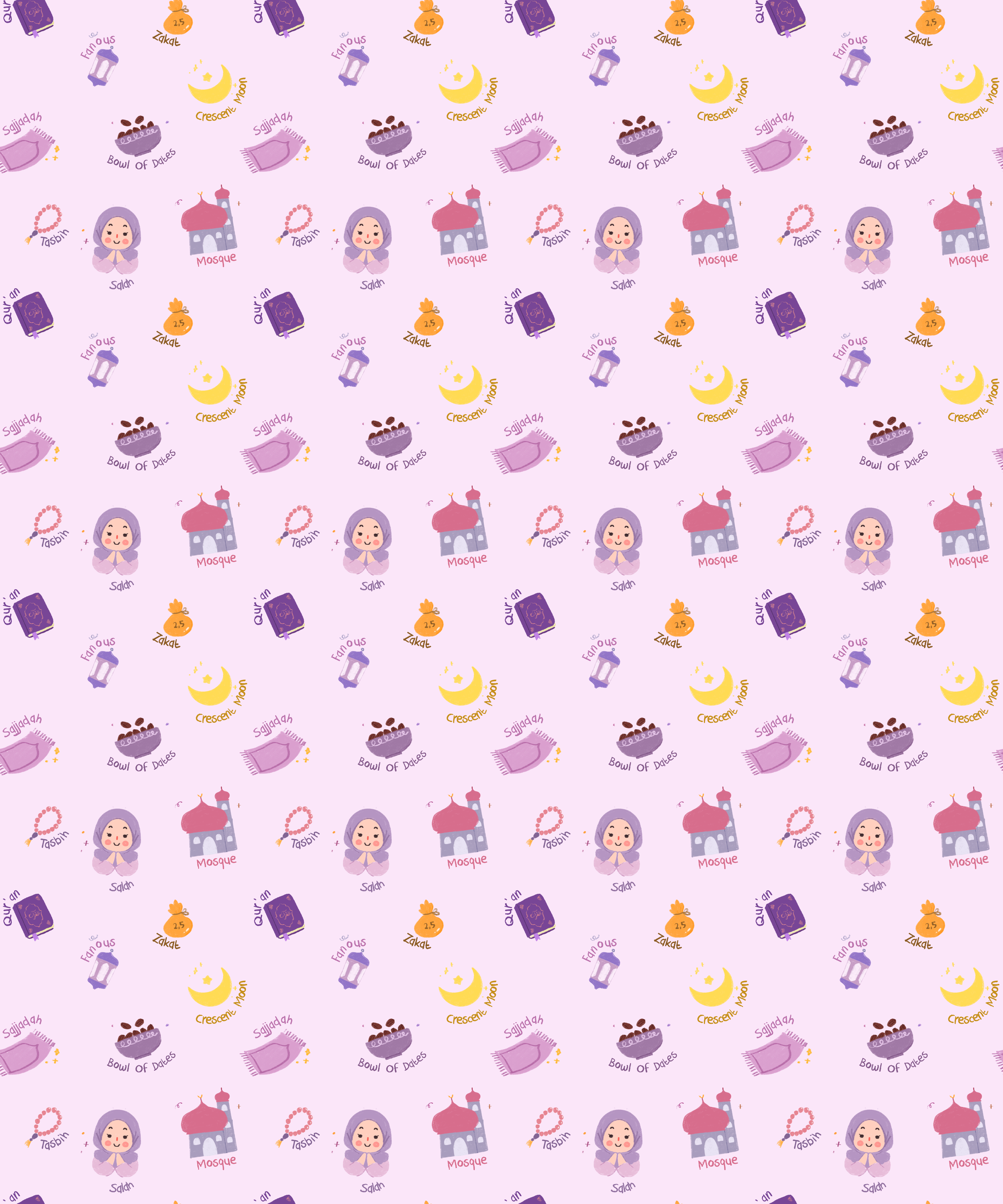 Cute Ramadhan Mubarak