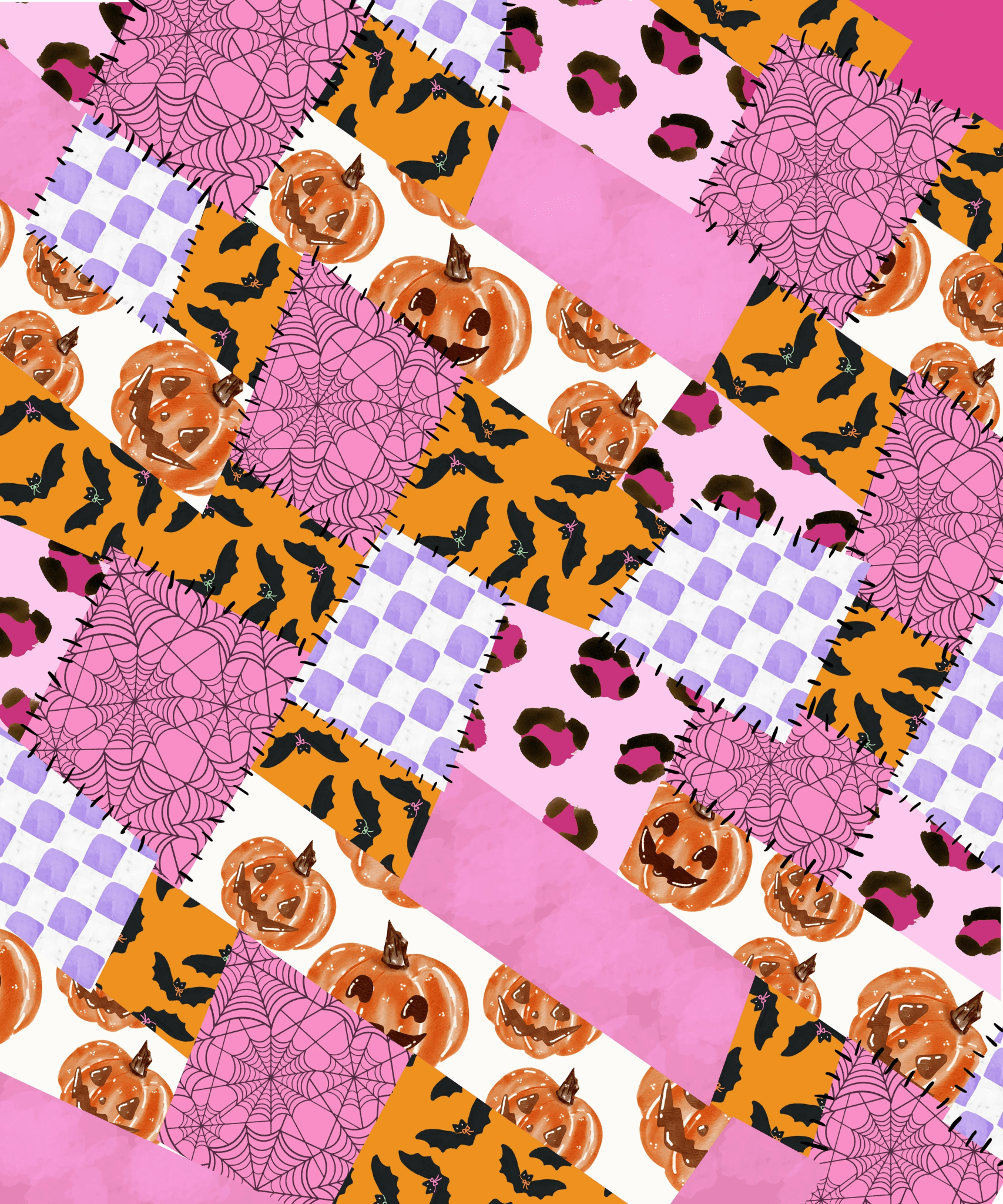 Halloween Patchwork - Zumbamboo