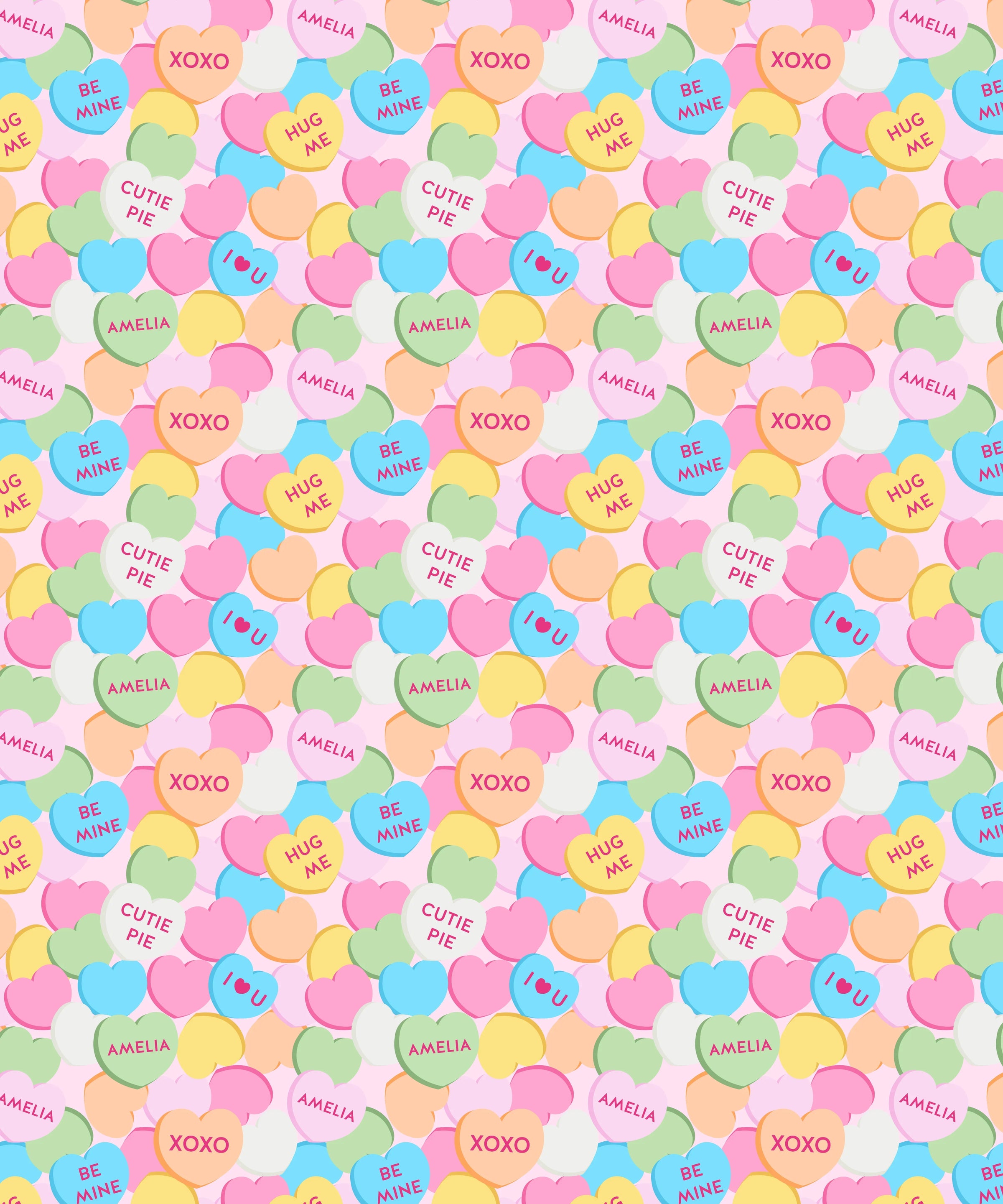 Valentine Candy Crush Family Matching