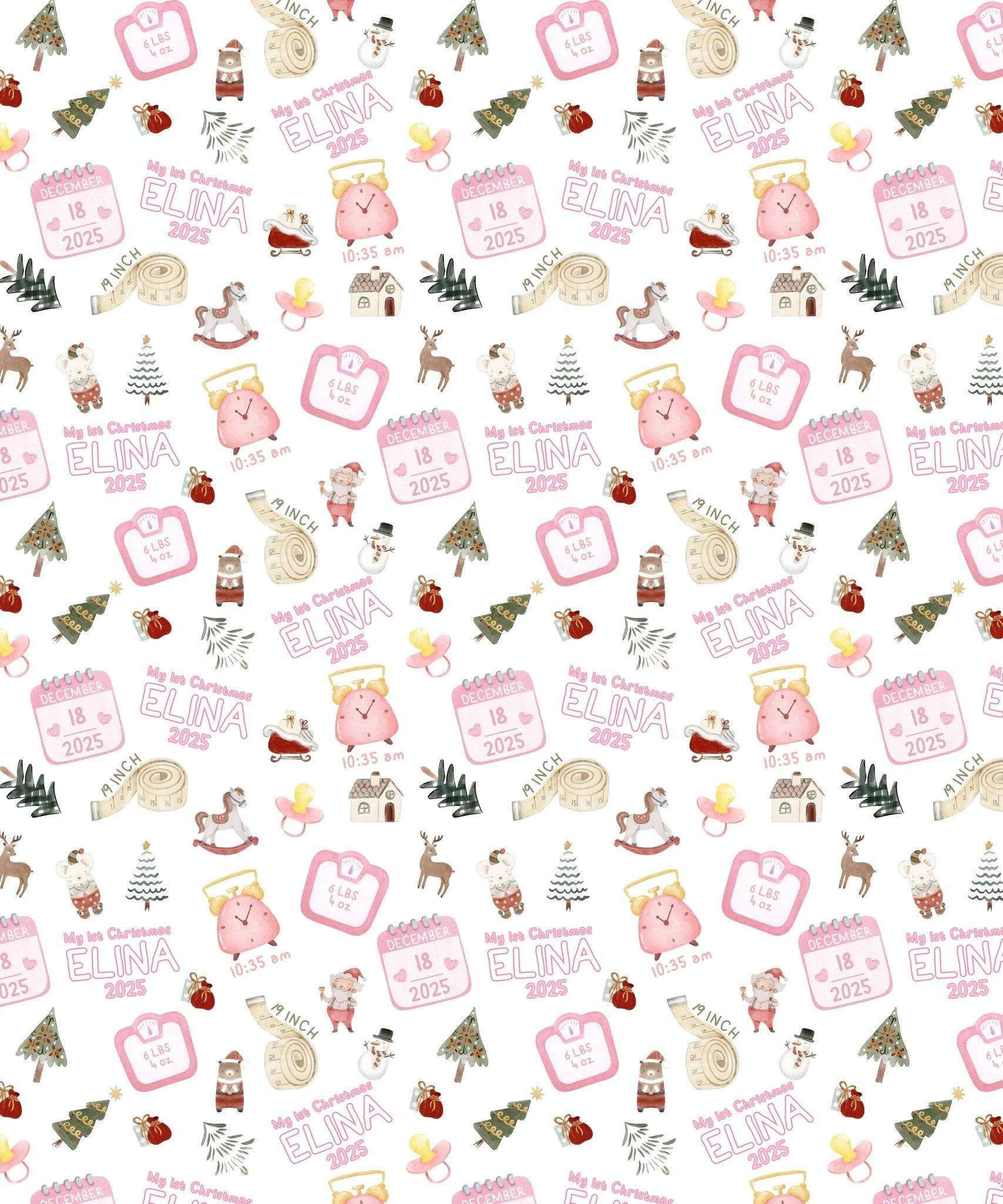 Personalized Baby's First Christmas - Zumbamboo