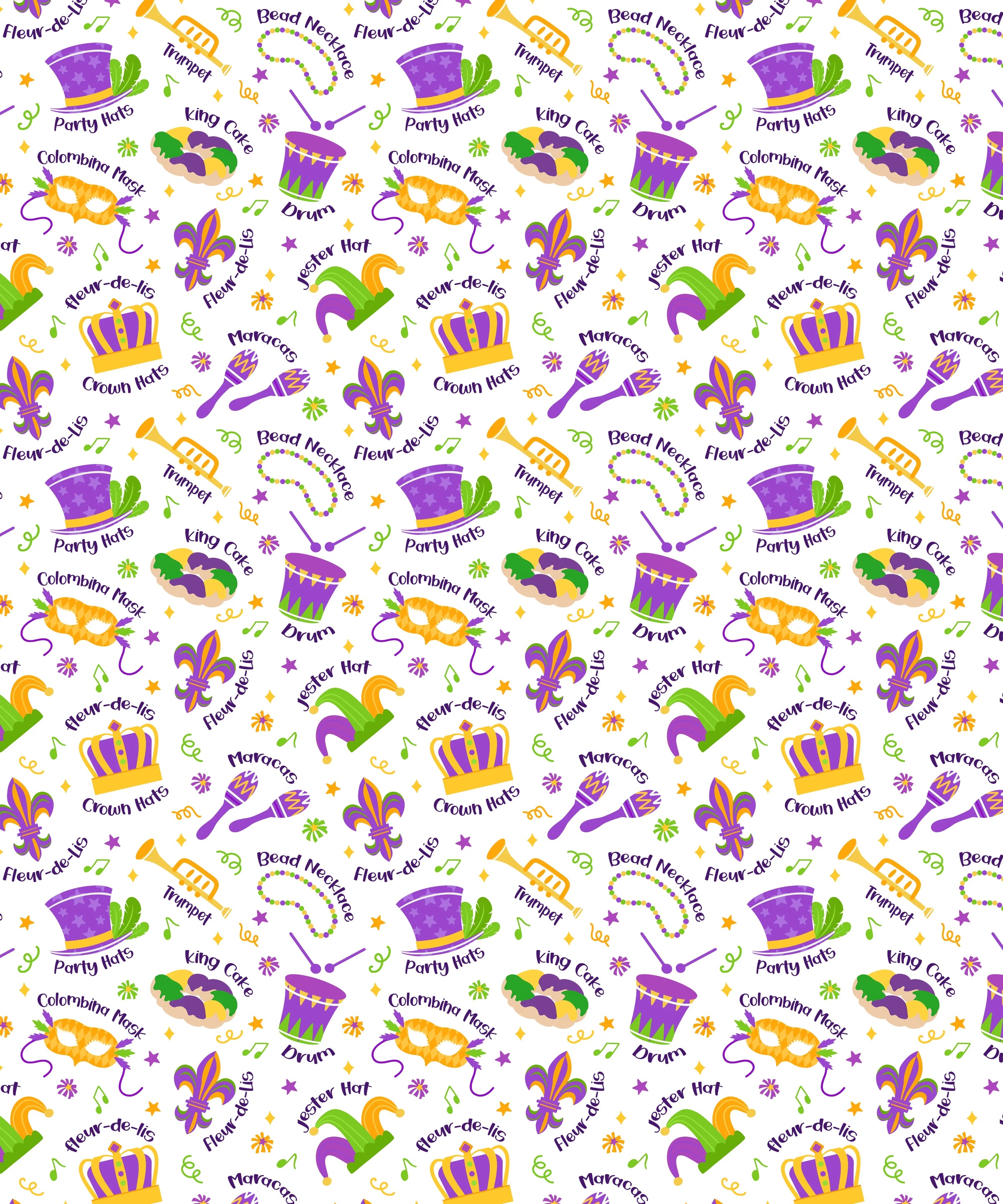 Mardi Gras Family Matching