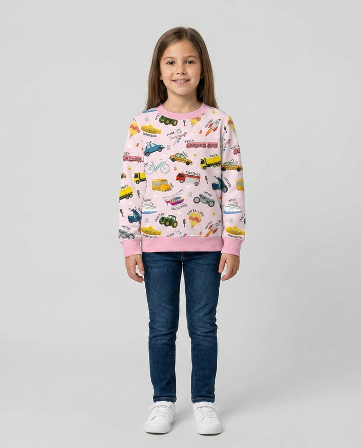 Sweatshirt mit Rundhalsausschnitt aus Bambusfaser