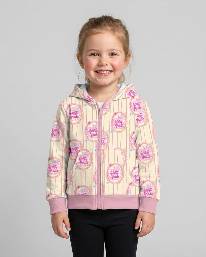 Sudadera con capucha y cremallera de bambú personalizada