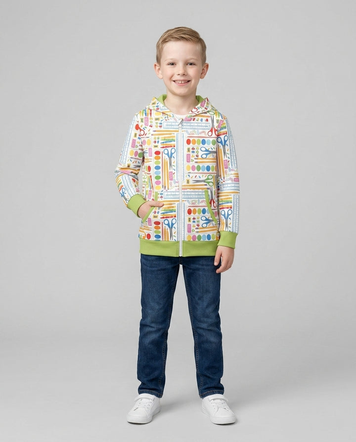 Craft Corner Bamboo Zip Hoodie