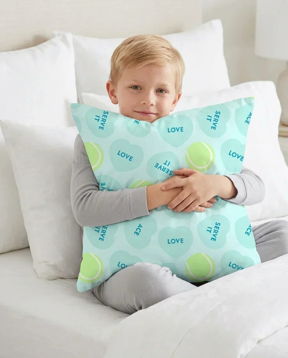 Tennis with Love Bamboo Pillow Case