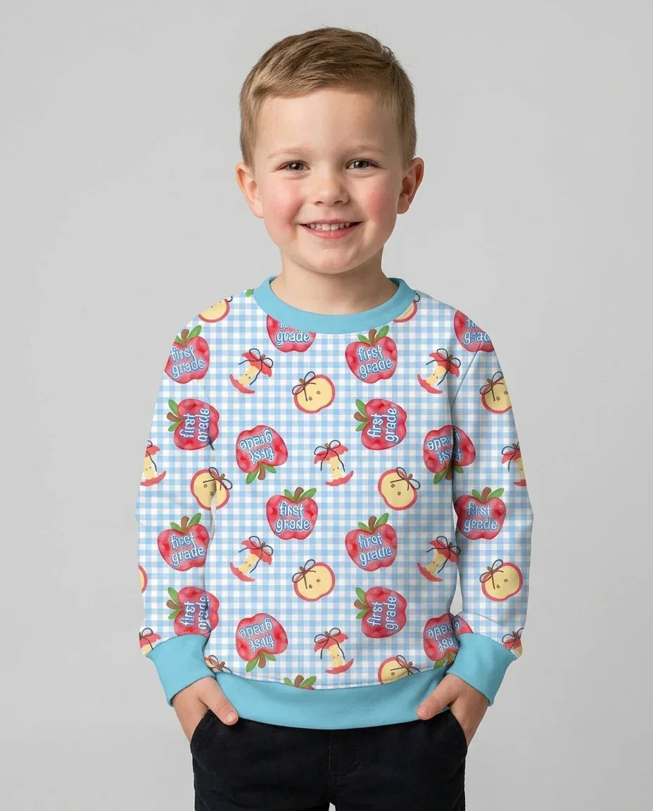 Custom Template Bambus-Rundhals-Sweatshirt