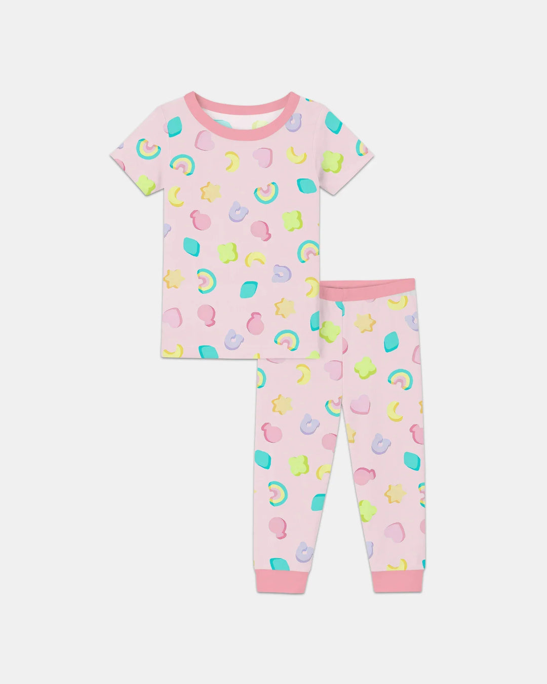 Zweiteiliges, kurzärmliges Pyjama-Set mit Marienkäfern