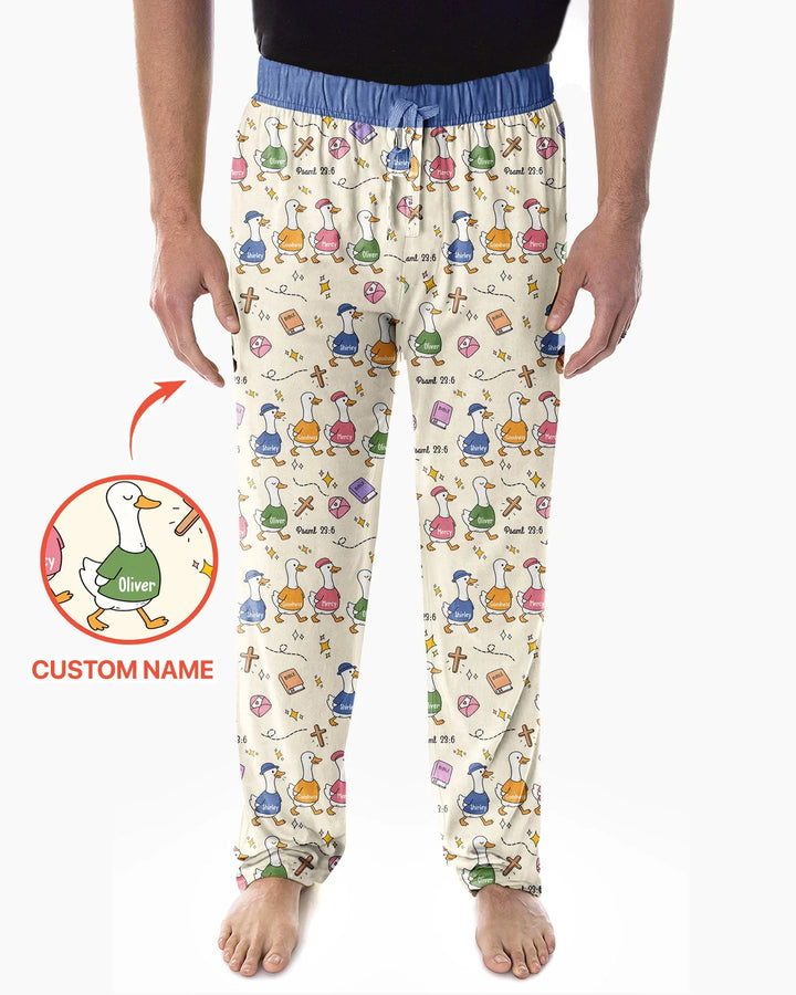 plantilla de Conjunto de Pijama de Bambú Personalizado para Hombre