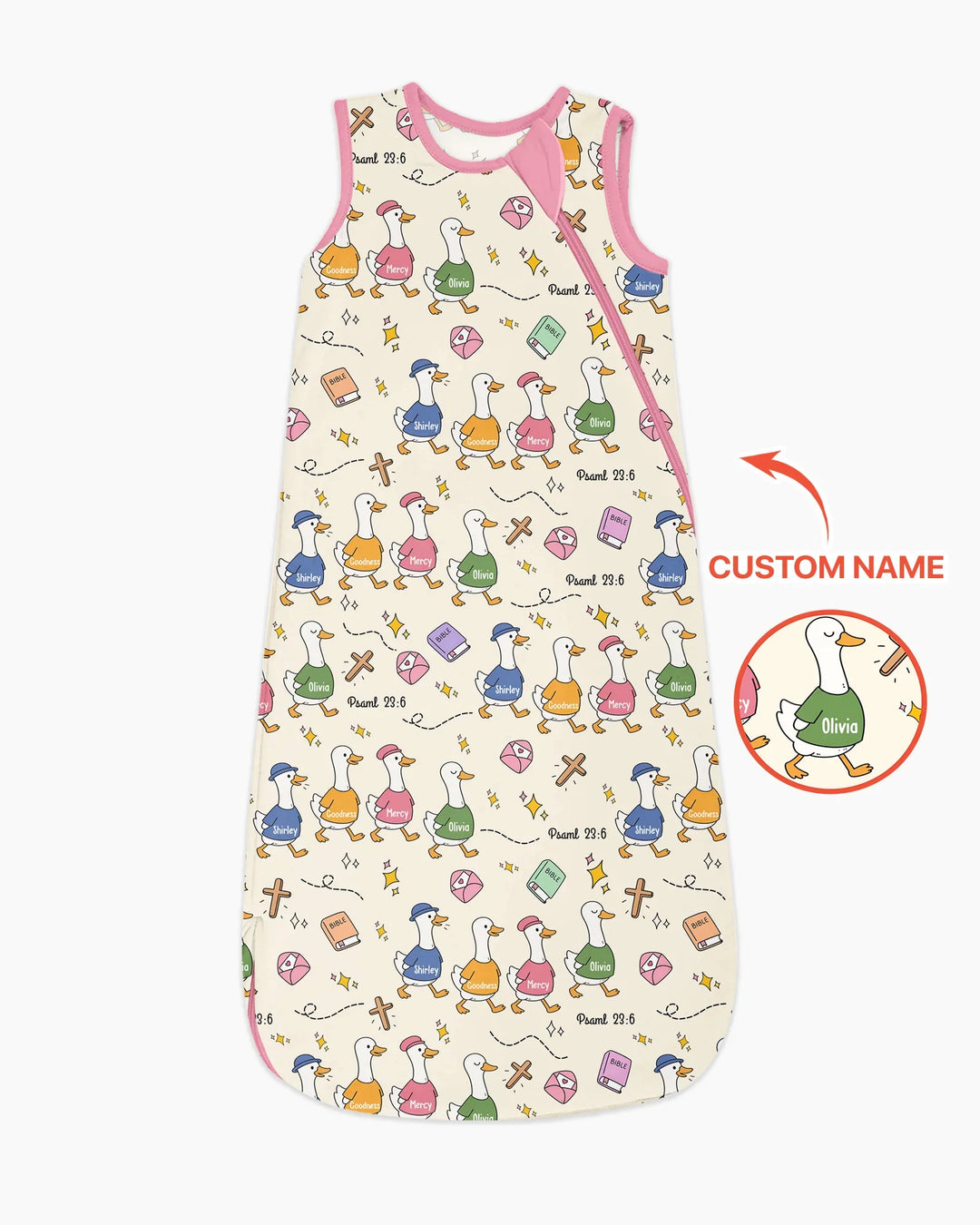 Psalm 23:6 Matching Family Bamboo Sleep Bag