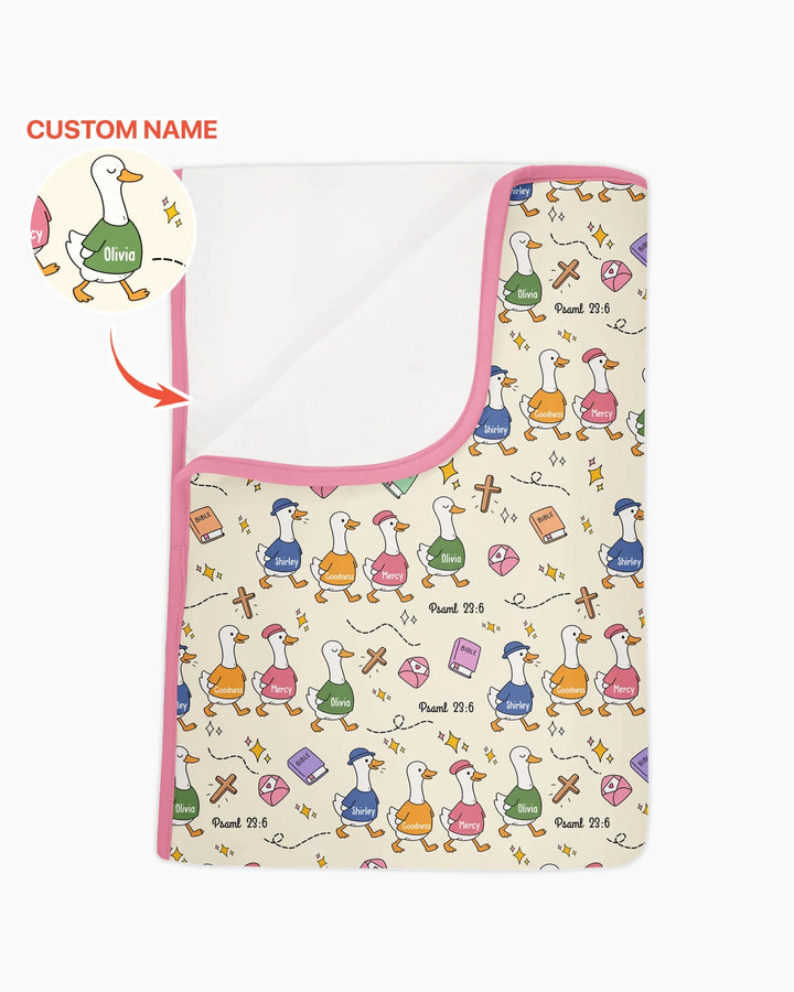 Plantilla Manta de Bambú Personalizada