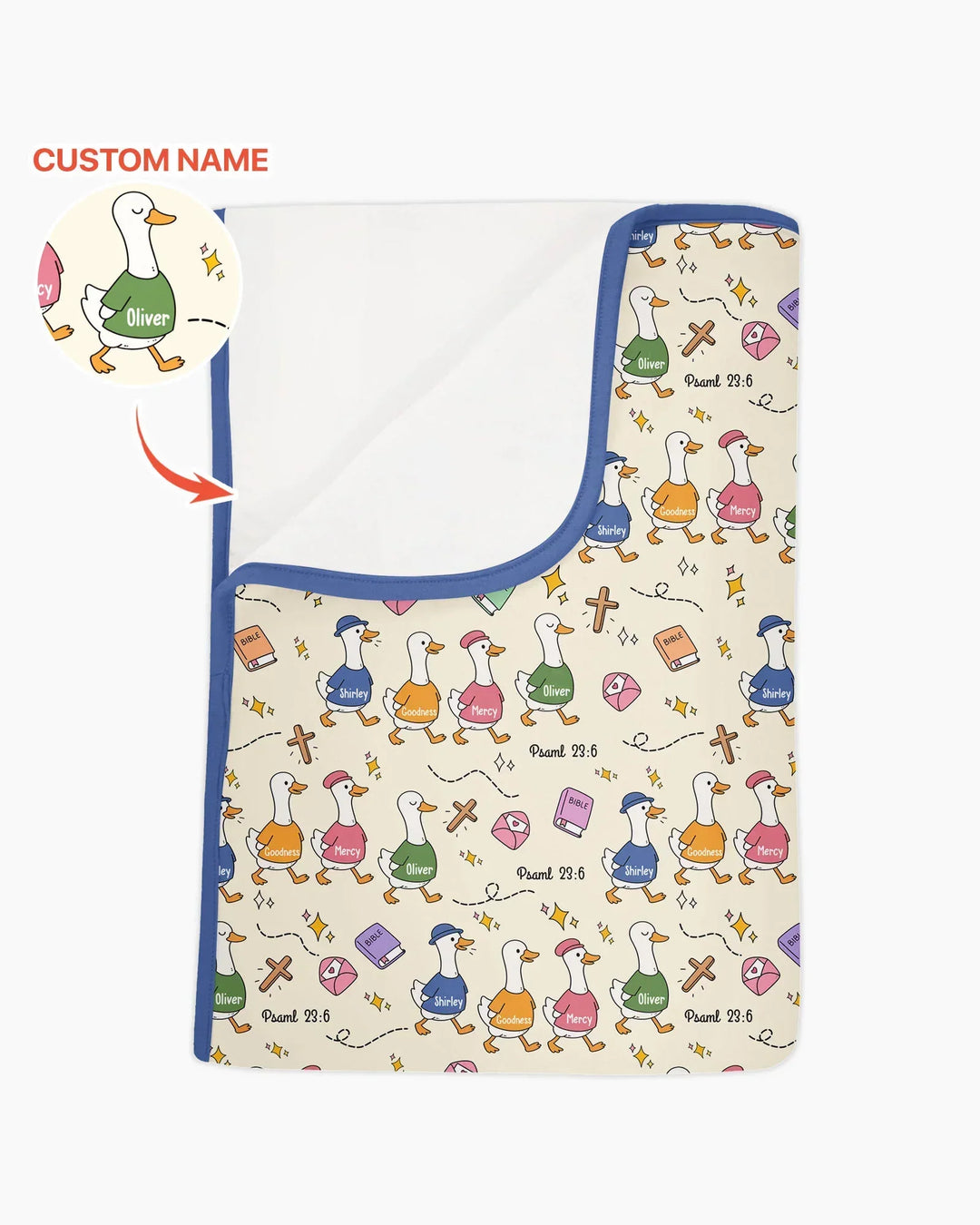 Plantilla Manta de Bambú Personalizada