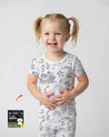 Noah Colorable Bamboo Two Piece Short Sleeve Pajama Set