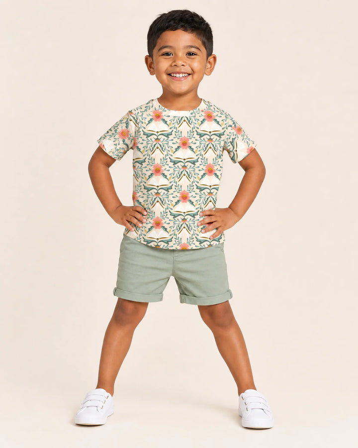 Blooming Stories Bamboo Crewneck T-Shirt