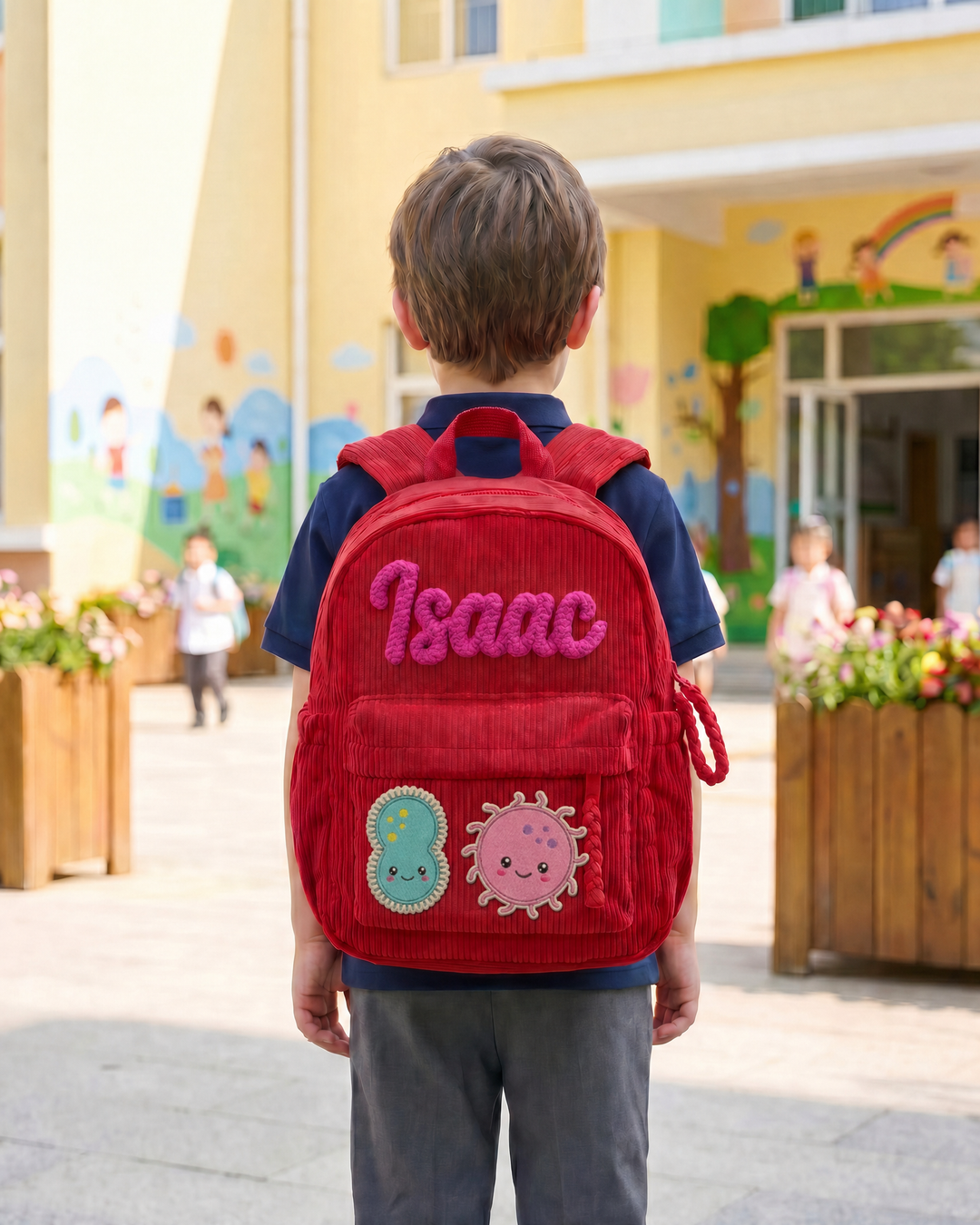 Science Fun Corduroy Backpack