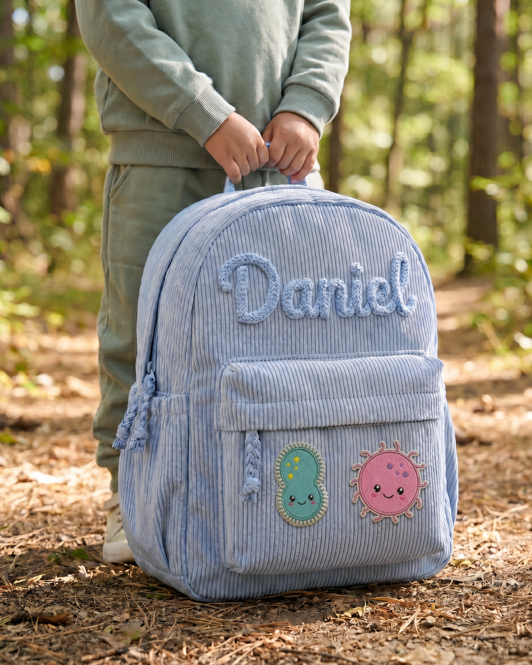 Science Fun Corduroy Backpack