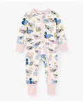 Whimsical Garden Ducks Bamboo Convertible Zippy