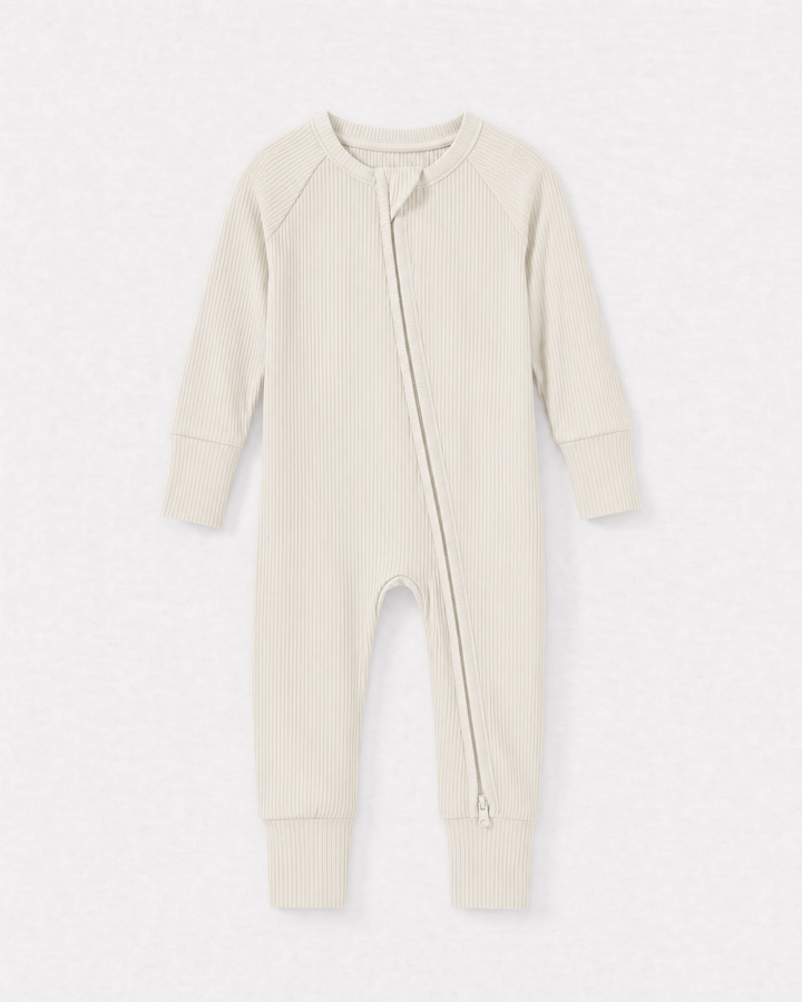 Gerippte Babykleidung mit individuellem Foto - Weich &amp; Skizzenhaft