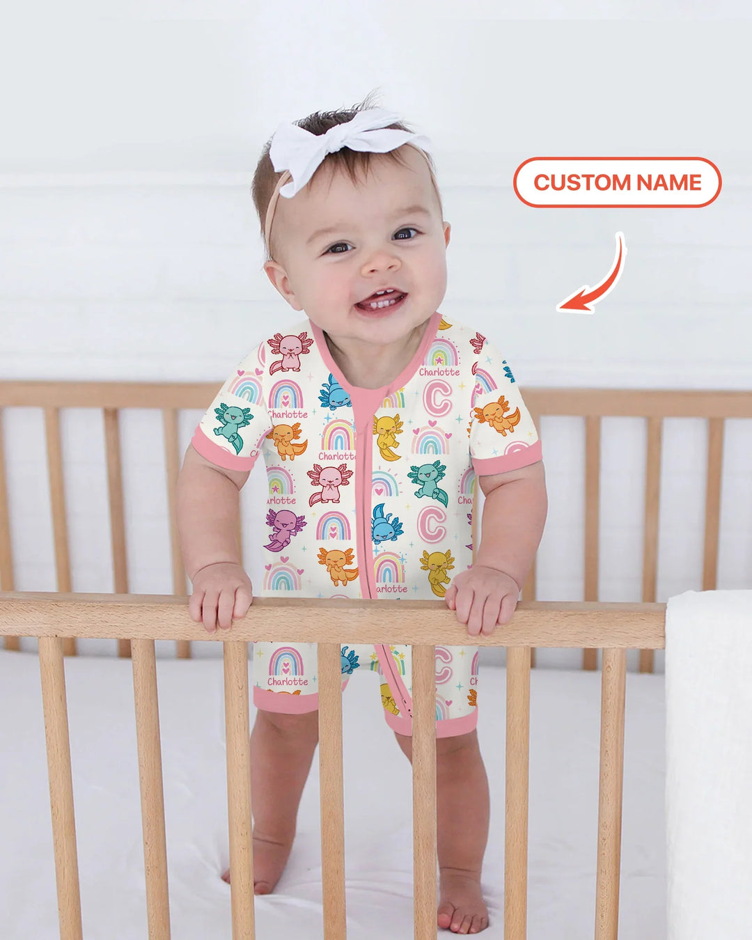 Axololt Custom Name Shorty Zippy