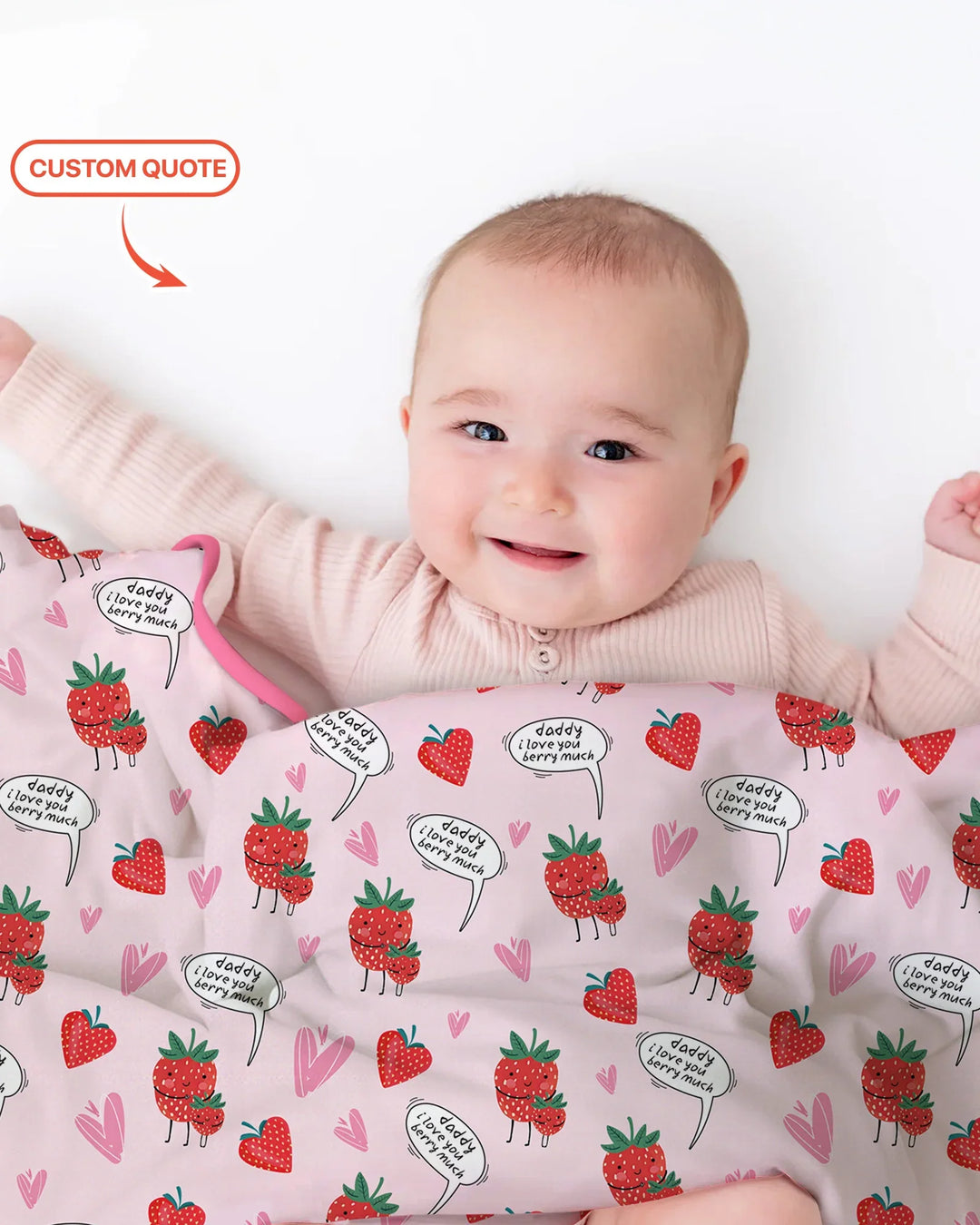 Vorlage für individuelle Kleinkinddecke