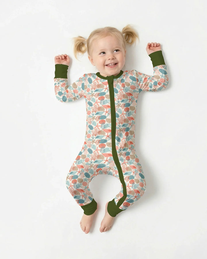 Gerippte Babykleidung mit individuellem Foto - Weich &amp; Skizzenhaft