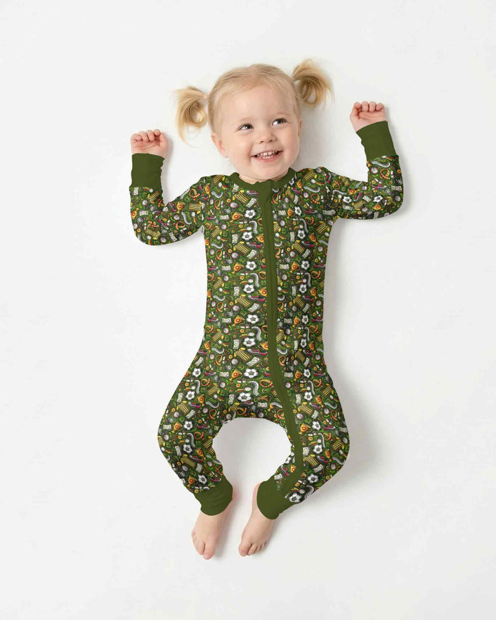 Gerippte Babykleidung mit individuellem Foto - Weich &amp; Skizzenhaft