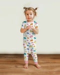 The Lord Is My Shepherd Bamboo Two Piece Short Sleeve Pajama Set