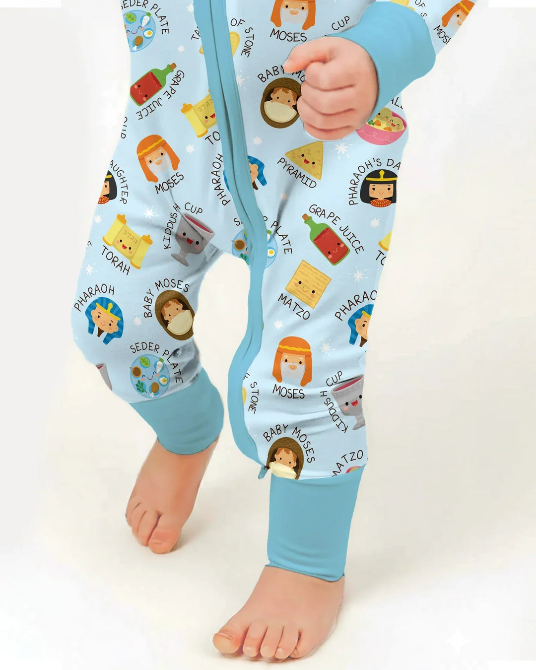 Cute Passover Characters Convertible Zippy