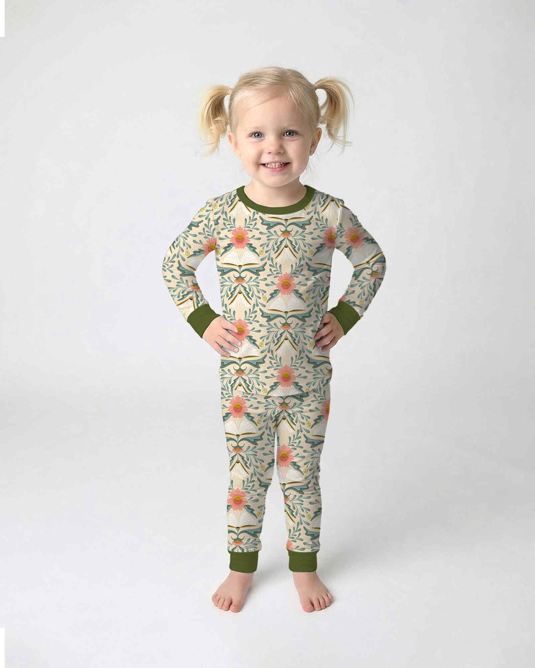 Blooming Stories Bamboo Two Piece Long Sleeve Pajama Set