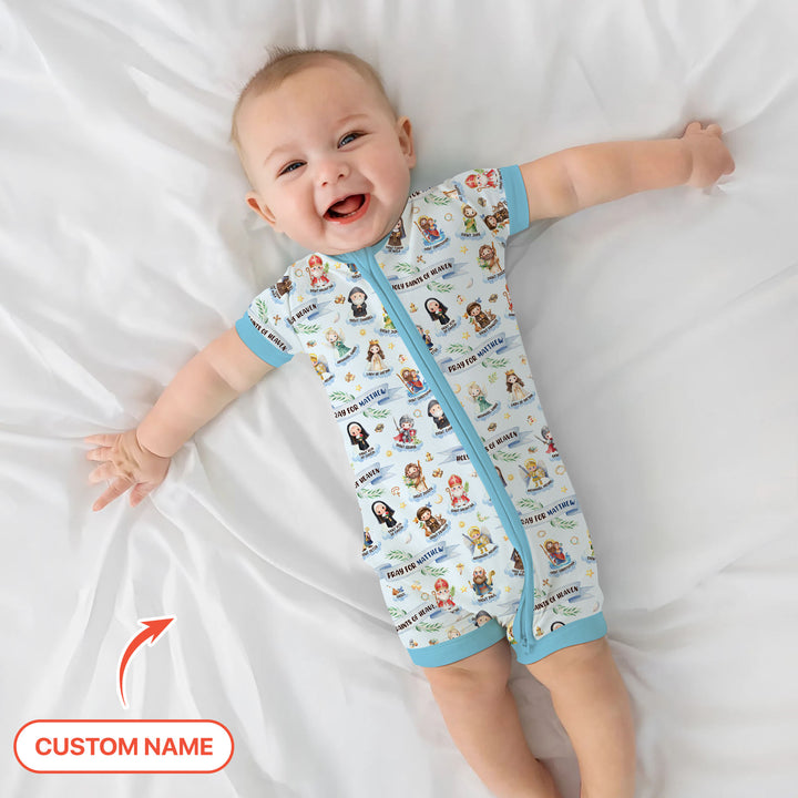 Holy Saints of Heaven Custom Name Shorty Zippy