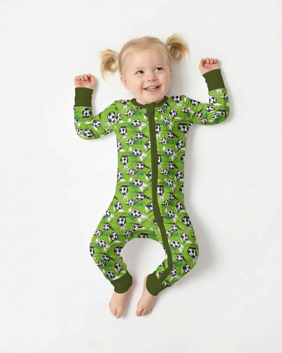 Green Soccer Energy Bamboo Convertible Zippy