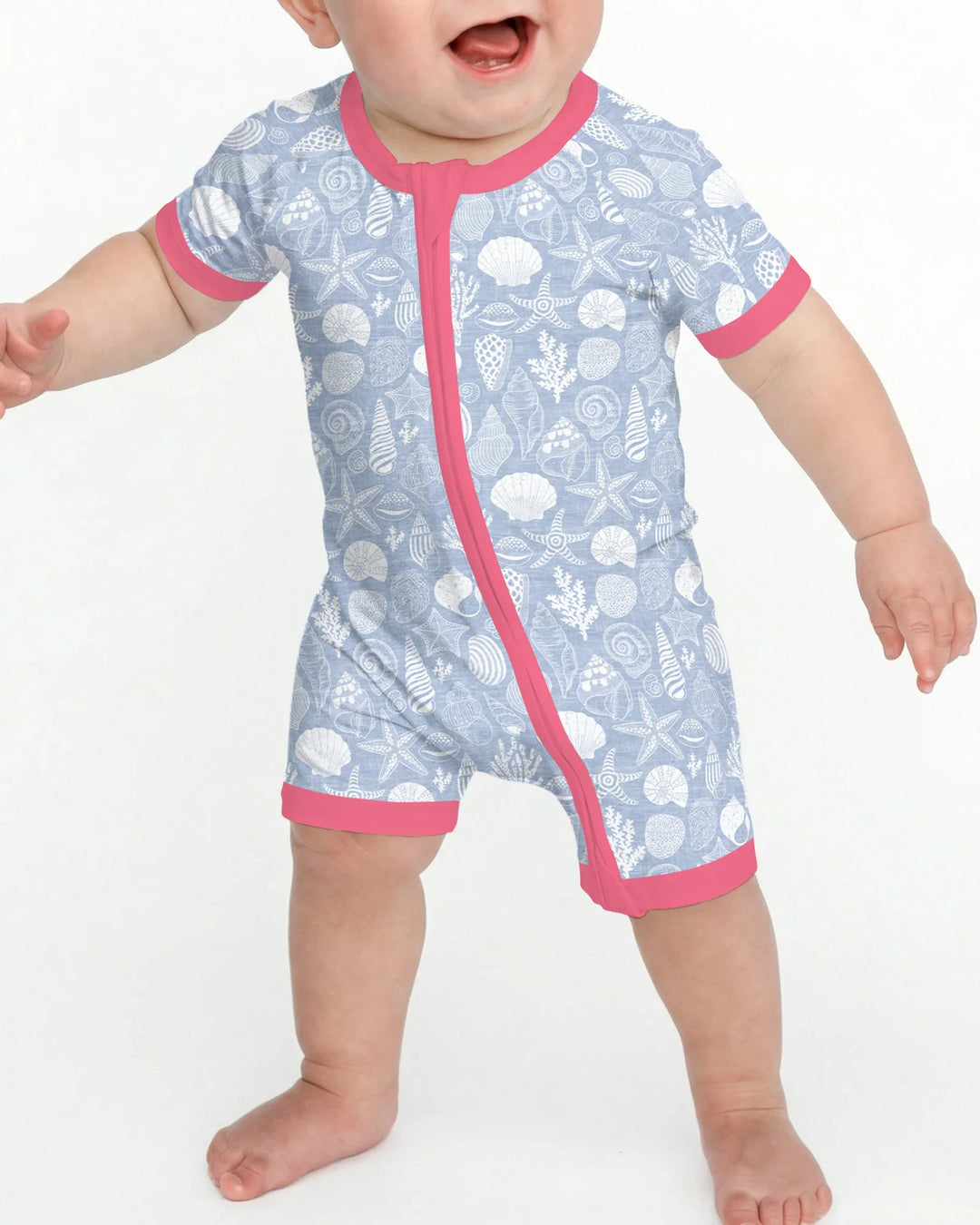 Coastal Treasures Bamboo Shorty Zippy