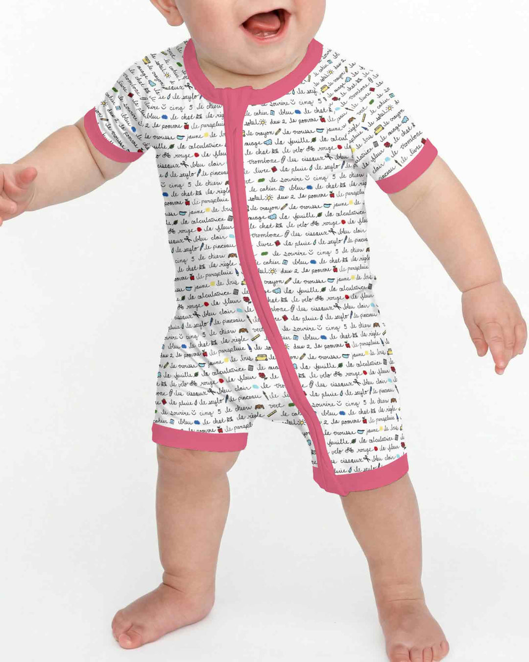 French Classroom Notes Bamboo Shorty Zippy