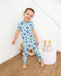 Zweiteiliges, kurzärmliges Pyjama-Set mit Marienkäfern