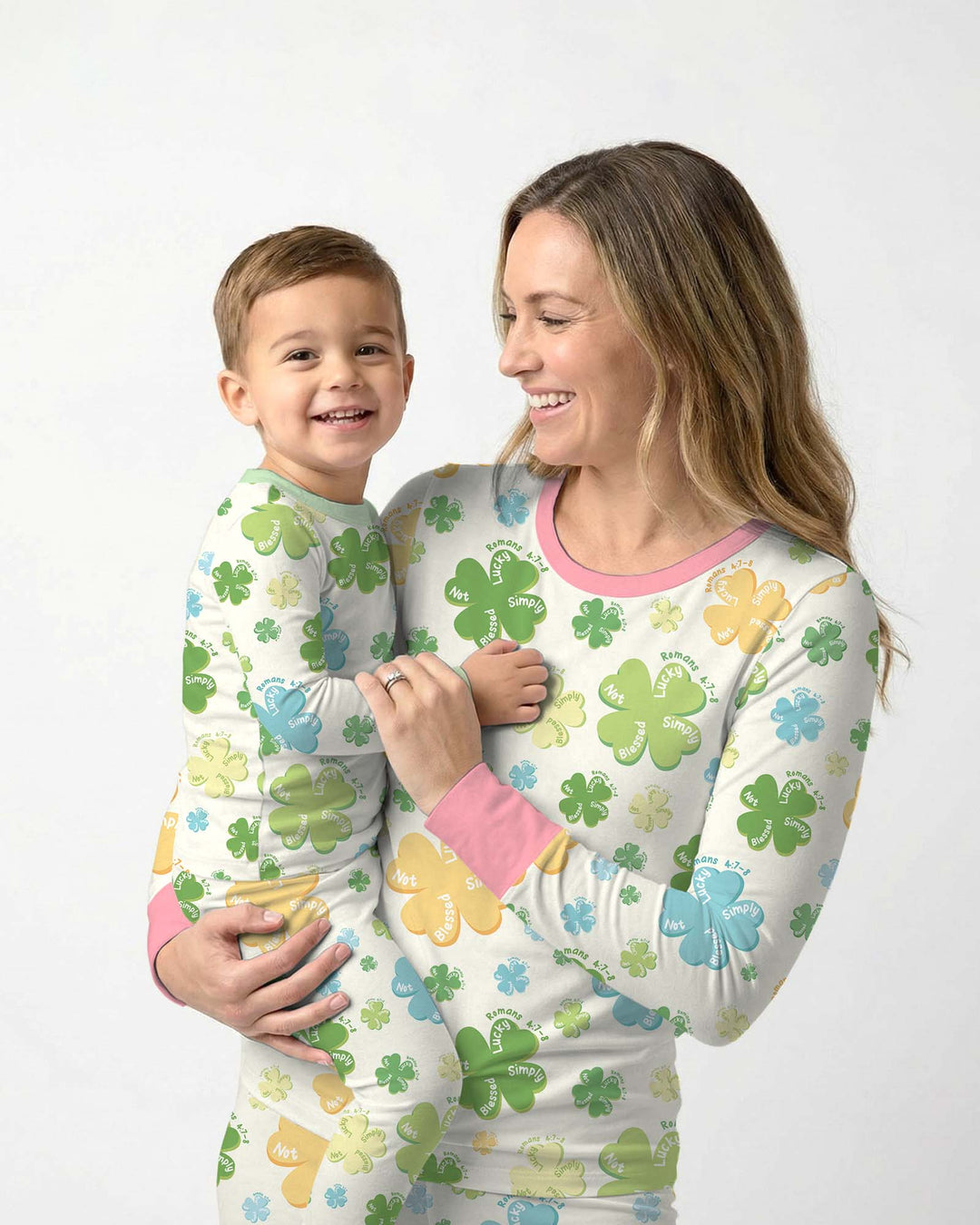 Zweiteiliges, kurzärmliges Pyjama-Set mit Marienkäfern