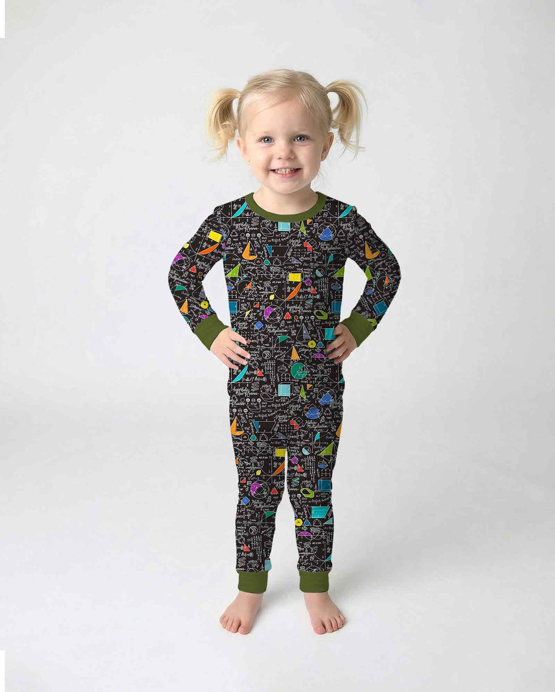 STEM Sketchbook Bamboo Two Piece Long Sleeve Pajama Set