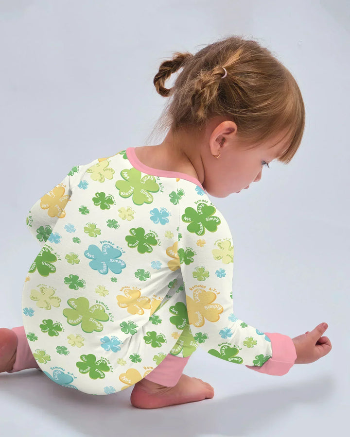 Shamrocks Print St. Patrick's Day Convertible Zippy