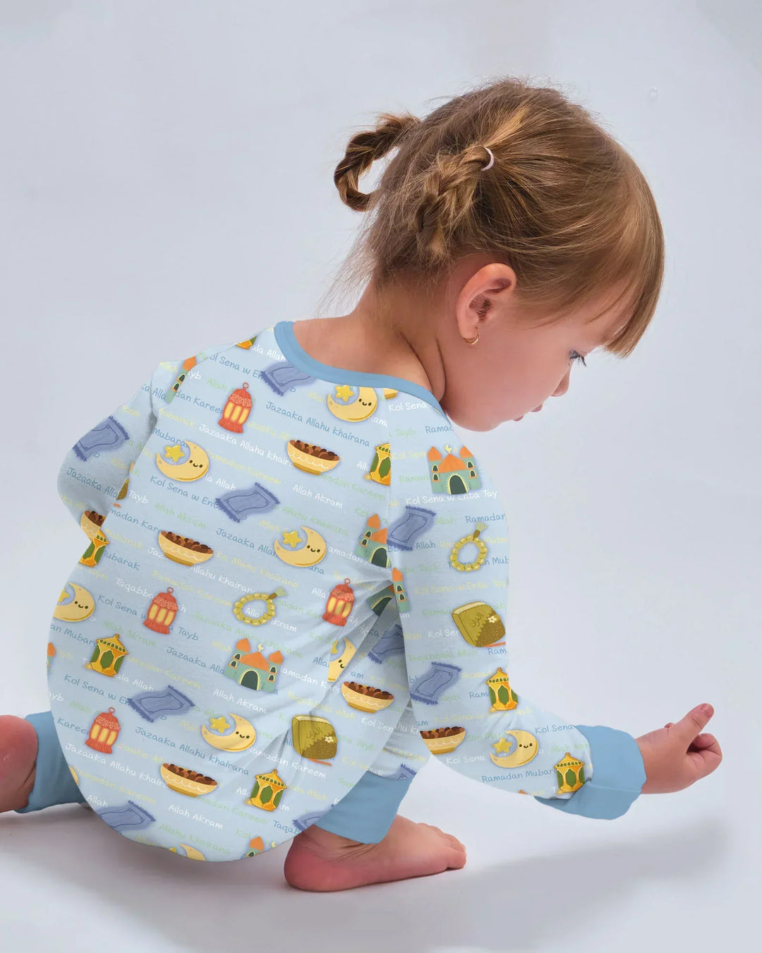 Gerippte Babykleidung mit individuellem Foto - Weich &amp; Skizzenhaft