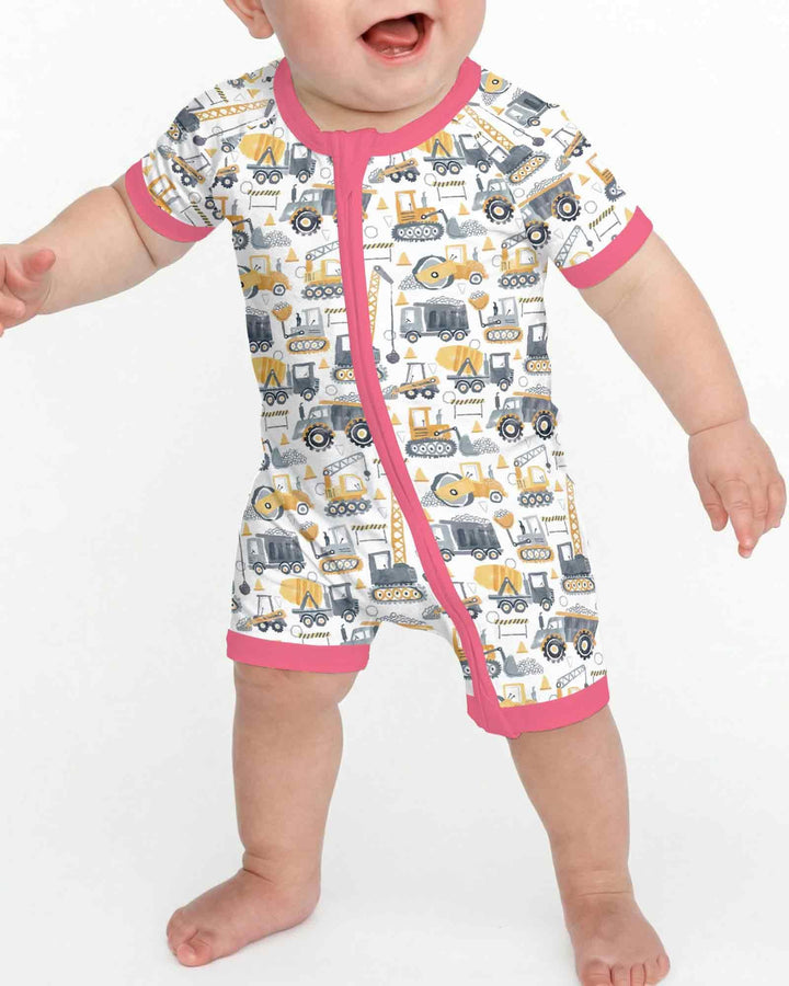 Construction Crew Bamboo Shorty Zippy