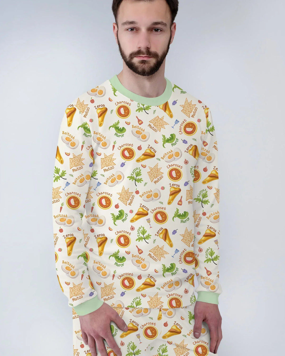 Happy Passover Family Matching Men's Pajama Set